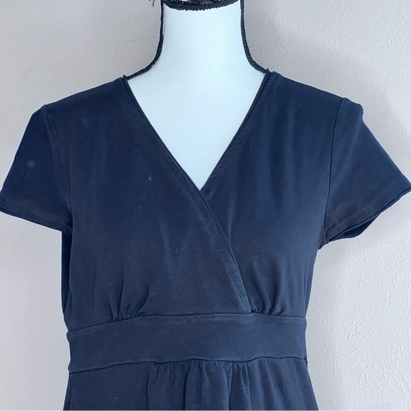 Boden black casual faux wrap bodice knit dress - Picture 4 of 9